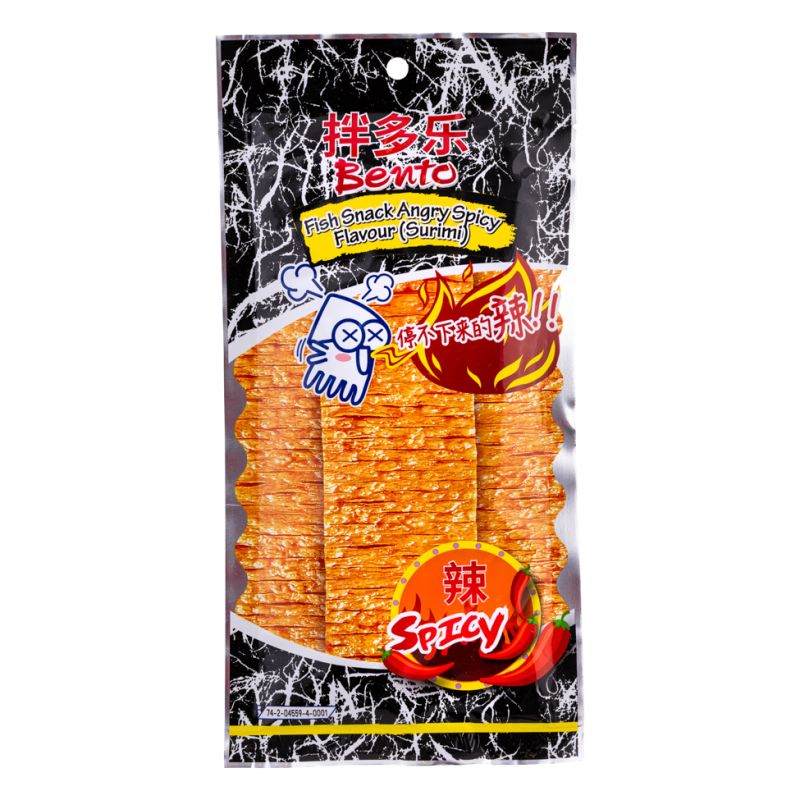 Bento Squid Seafood Snack Angry Spicy Flavour