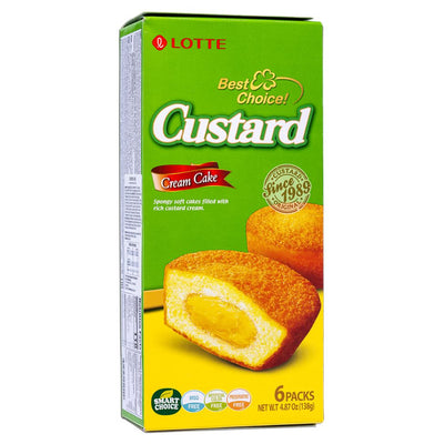 Lotte Custard Cream Cake