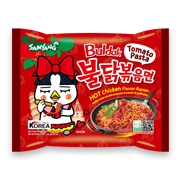 Samyang Buldak Artificial Spicy Chicken Ramen Tomato Pasta Flavor