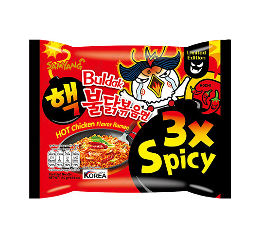 Samyang Buldak 3X Spicy Hot Chicken Flavor Ramen