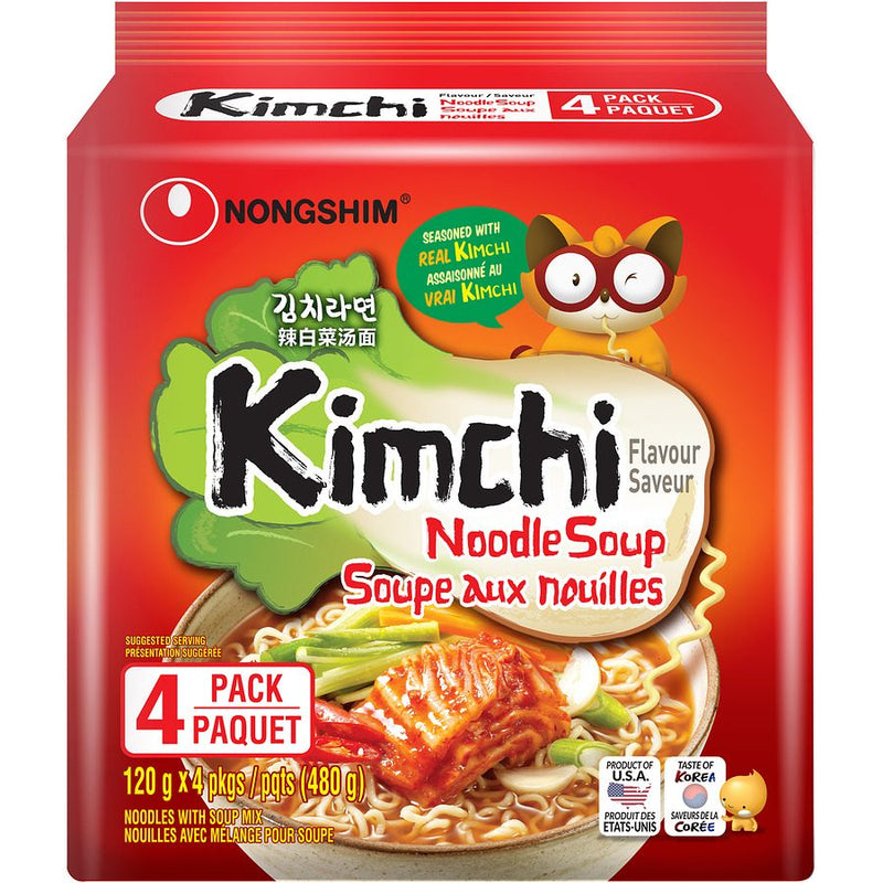 Nongshim Kimchi Flavor Noodle Soup