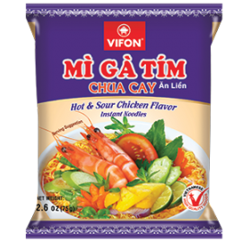 Vifon Hot & Sour Chicken Flavor Instant Noodles
