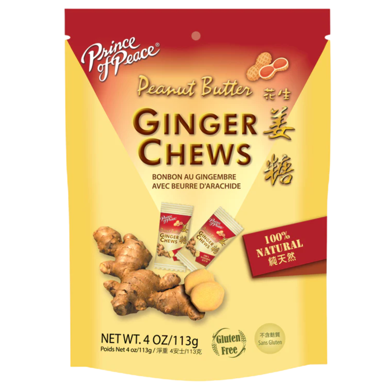 Prince of Peace Peanut Butter Ginger Chews