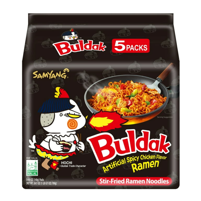 Samyang Buldak Artificial Spicy Chicken Flavor Ramen
