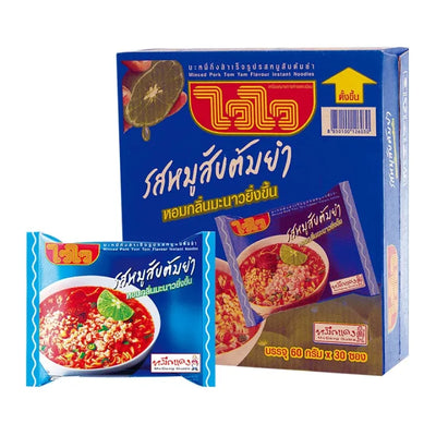 Wai Wai Minced Pork Tom Yum Flavor Instant Noodles