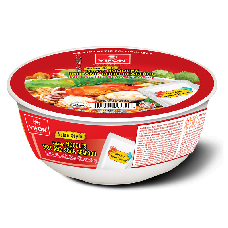 Vifon Instant Noodles Hot & Sour Seafood