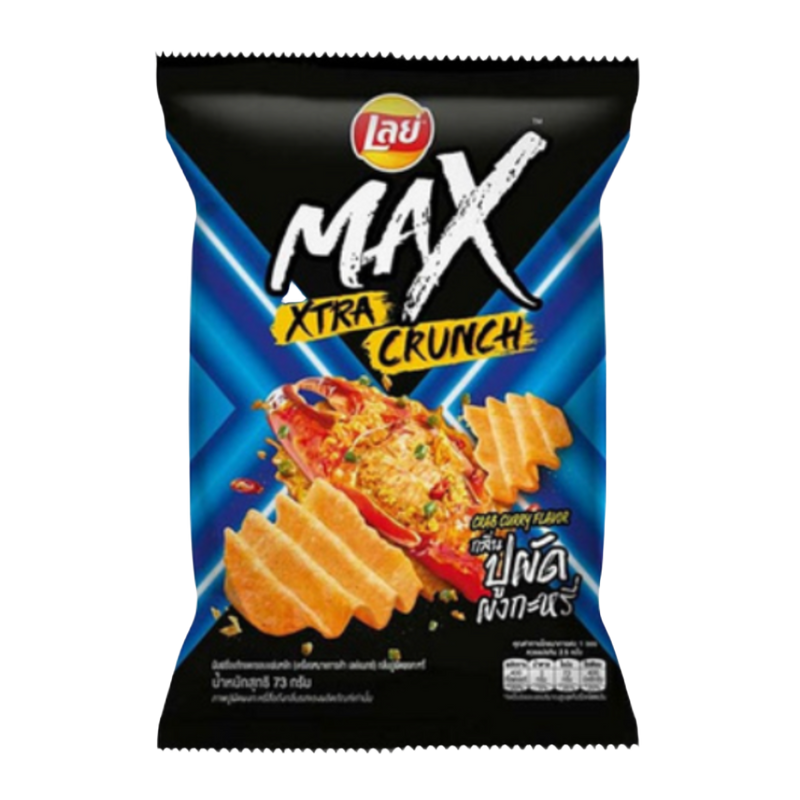 Lay’s Max Xtra Crunch Crab Curry Flavor