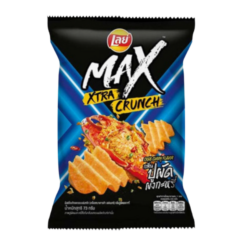 Lay’s Max Xtra Crunch Crab Curry Flavor