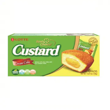 Lotte Custard Cream Cake