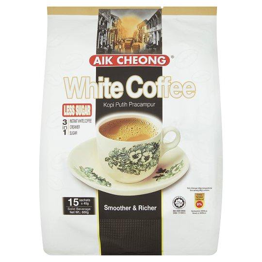 Aik Cheong 3 in 1 White Coffee Less Sugar Kopi Putih Pracampur