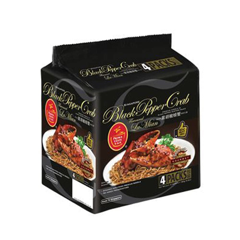 Prima Taste Black Pepper Crab Flavored La Mian Noodles