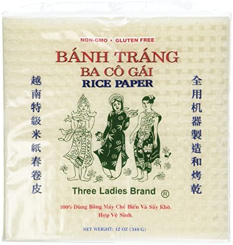 Three Ladies Brand Rice Paper (Square)