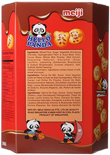 Meiji Hello Panda Chocolate Creme
