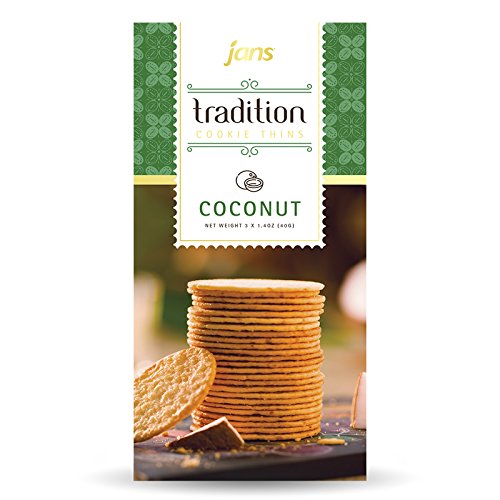 Jans Tradition Cookie Thins Coconut