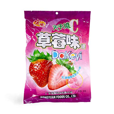 Hongyuan Dakeyi Hard Candy Strawberry Flavor | SouthEATS