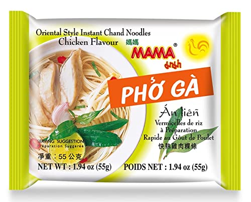 Mama Oriental Style Instant Chand Noodles Pho Ga Chicken Flavour