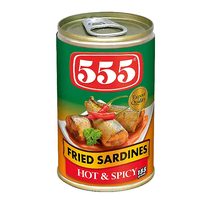 555 Fried Sardines Hot & Spicy