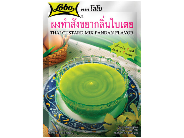 Lobo Thai Custard Mix Pandan Flavor