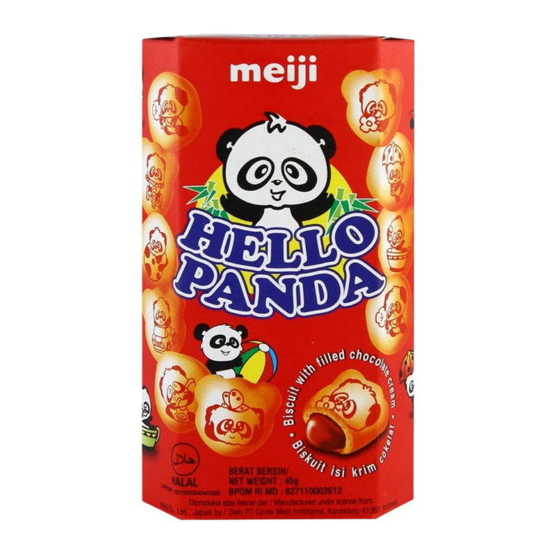 Meiji Hello Panda Chocolate Creme