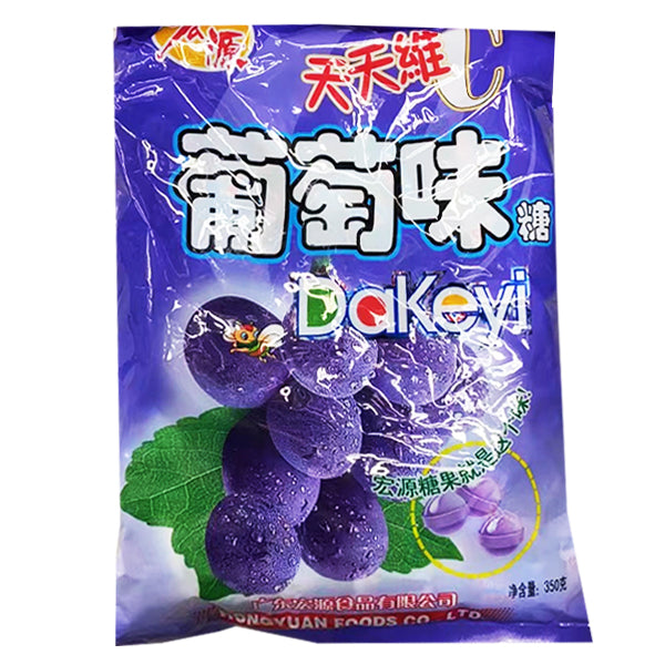 Hongyuan Dakeyi Hard Candy Grape Flavor