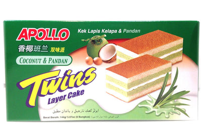 Apollo Coconut & Pandan Twins Layer Cake