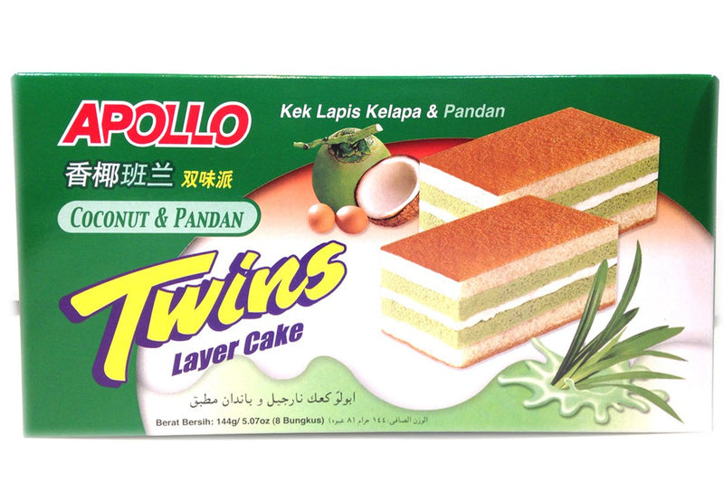 Apollo Coconut & Pandan Twins Layer Cake