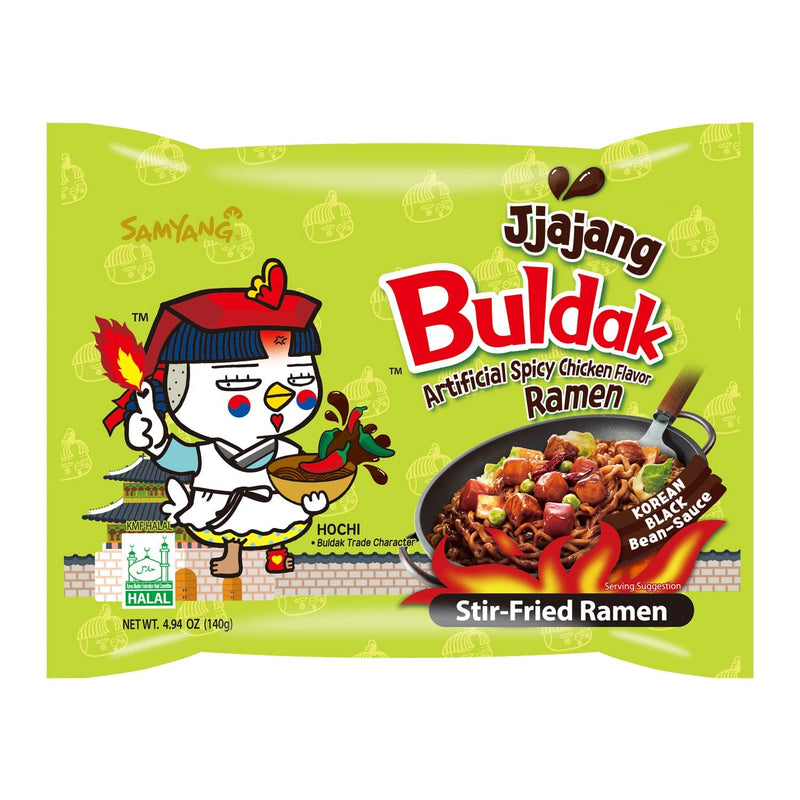 Samyang Jjajang Buldak Artificial Spicy Chicken Flavor Ramen