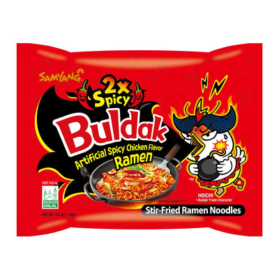 Samyang Buldak 2x Spicy Artificial Spicy Chicken Flavor Ramen