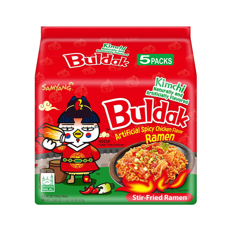 Samyang Kimchi Buldak Artificial Spicy Chicken Flavor Ramen