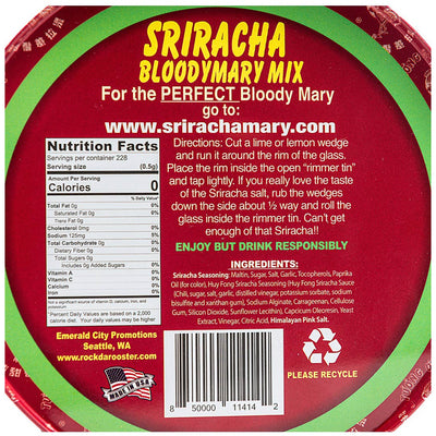 Sriracha Hot Himalayan Pink Salt Rimshot
