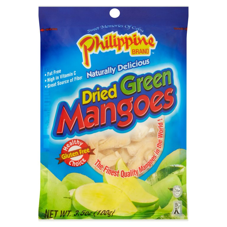 Philippine Brand Dried Green Mangoes