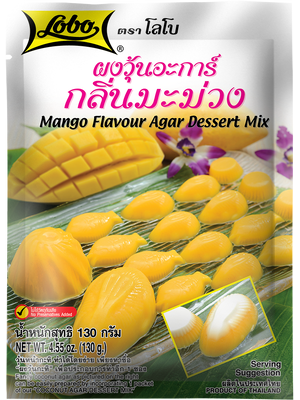 Lobo Mango Flavor Agar Dessert Mix