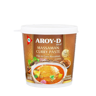 Aroy-D Massaman Curry Paste 14 oz tub, Thai Cuisine 