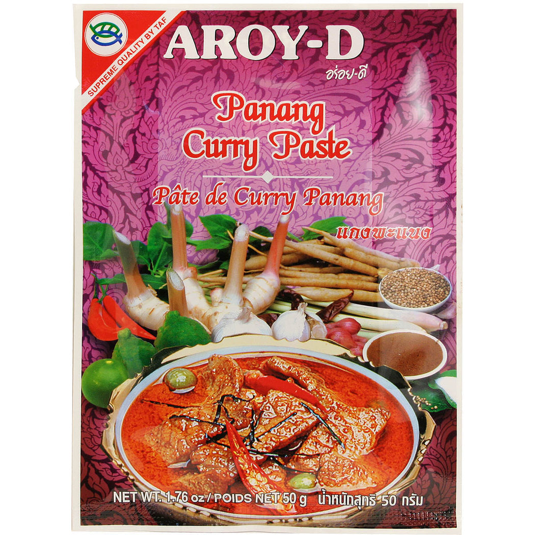 Aroy-D Panang Curry Paste 1.76 oz packet, Thai Cuisine 