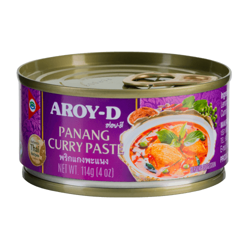 Aroy-D Panang Curry Paste 4 oz can, Thai Cuisine 