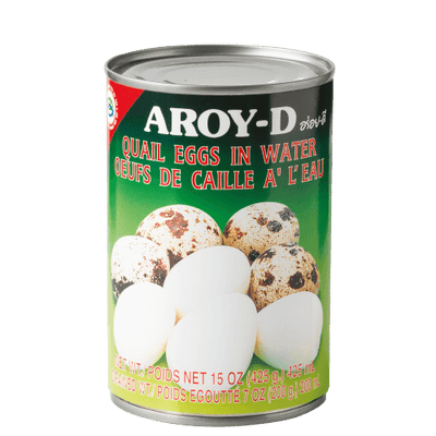 Aroy-D Quail Eggs in Water, Canned Thai 