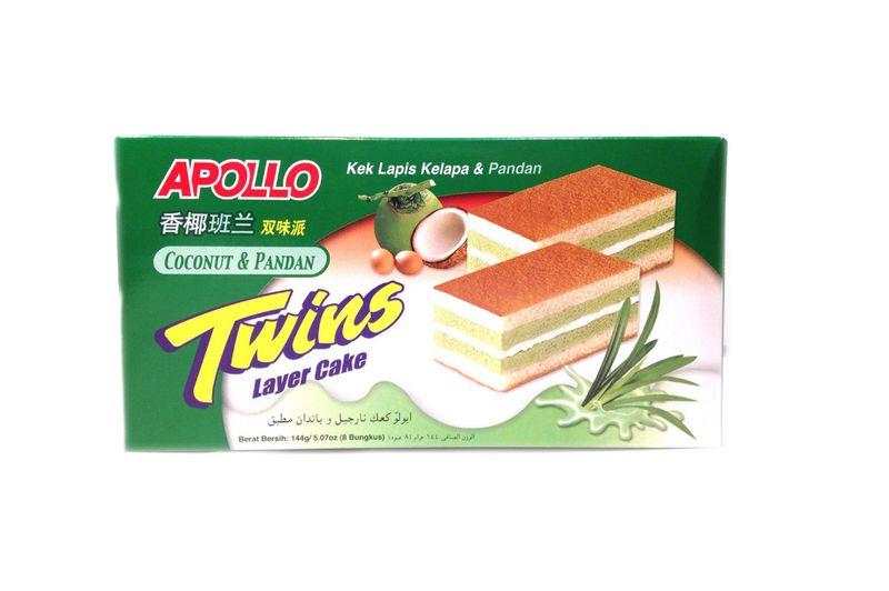 Apollo Coconut & Pandan Twins Layer Cake