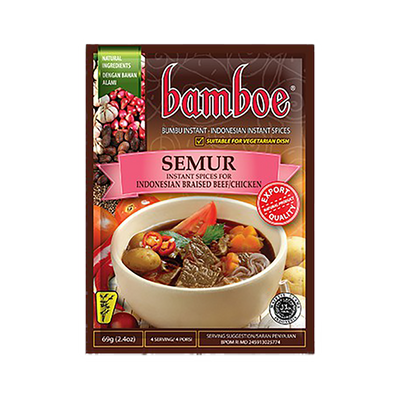 Bamboe Bumbu Semur Spice Mix for Indonesian Braised Beef/Chicken
