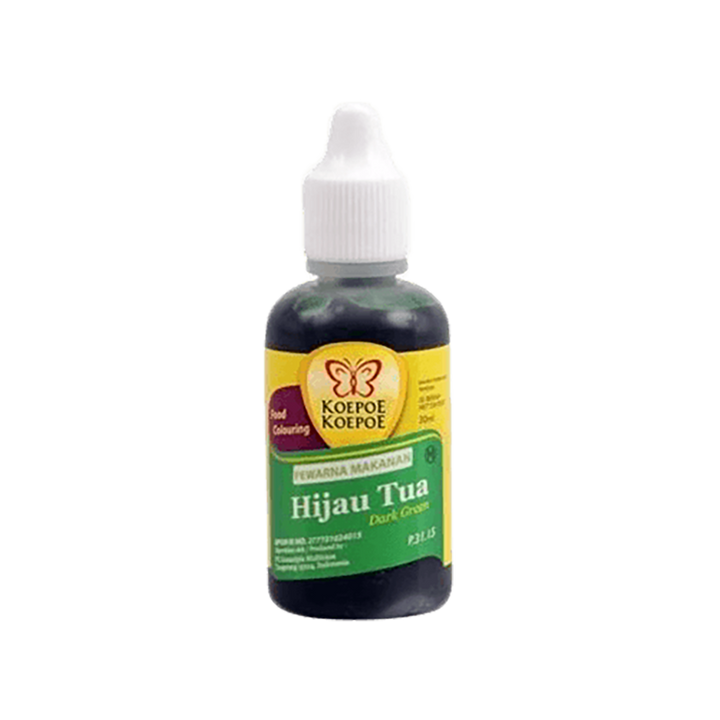 Butterfly Dark Green Food Colouring