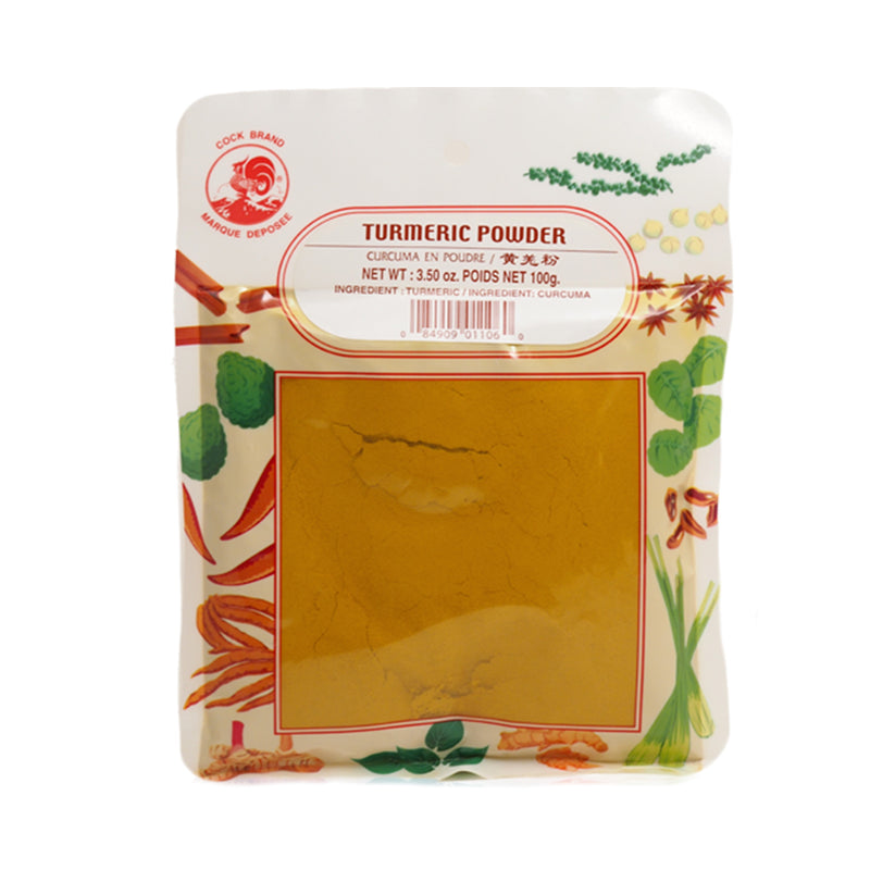 Cock Brand Turmeric Powder, Thai 