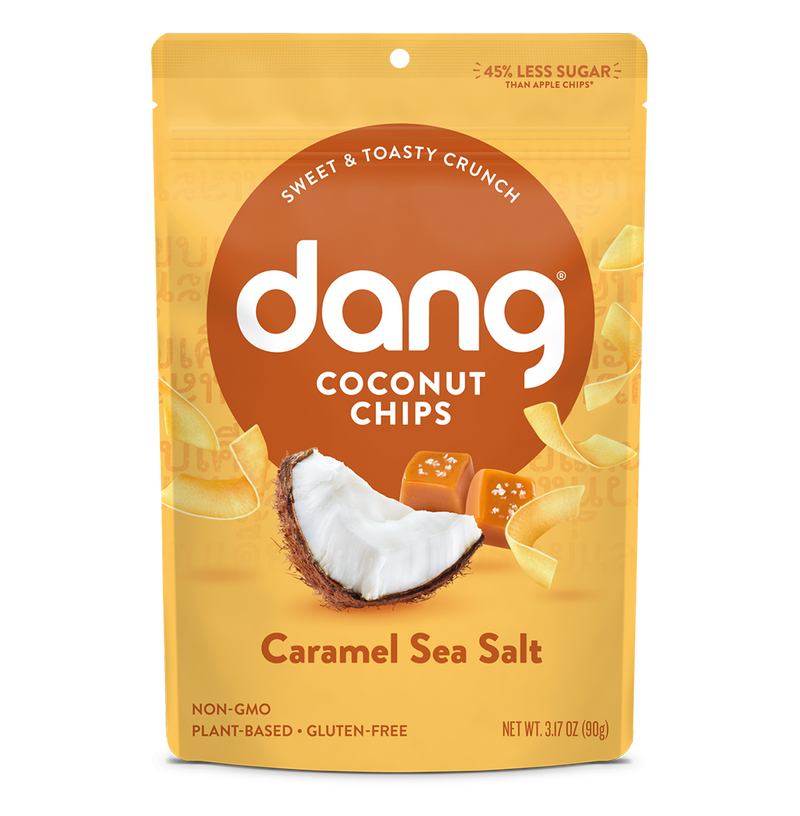 Dang Coconut Chips Caramel Sea Salt