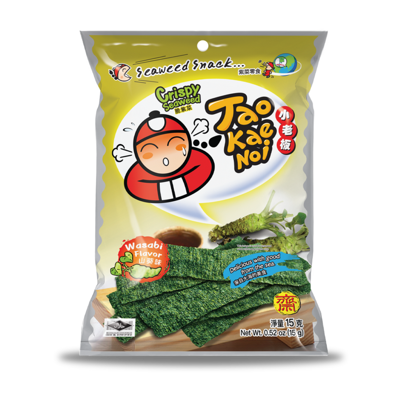 Tao Kae Noi Crispy Seaweed Wasabi Flavour