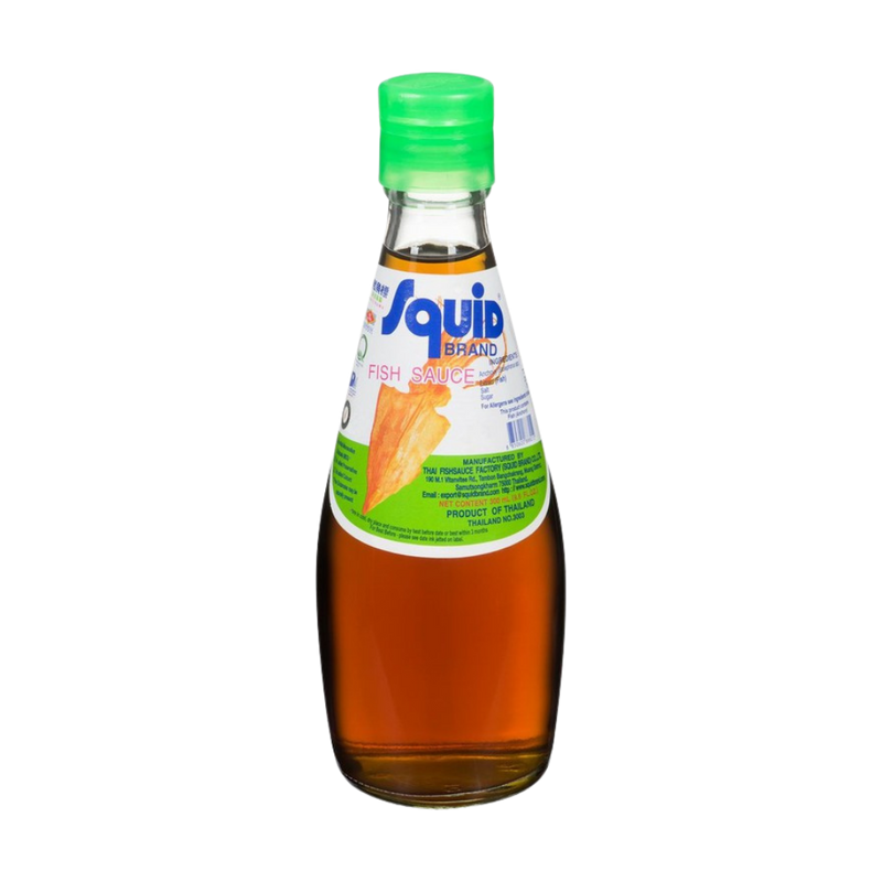 Glass Bottle of Squid Brand Fish Sauce, Product of Thailand | SouthEATS