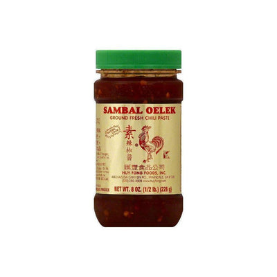 Huy Fong Sambal Oelek Ground Fresh Chili Paste 8oz, Vietnamese 