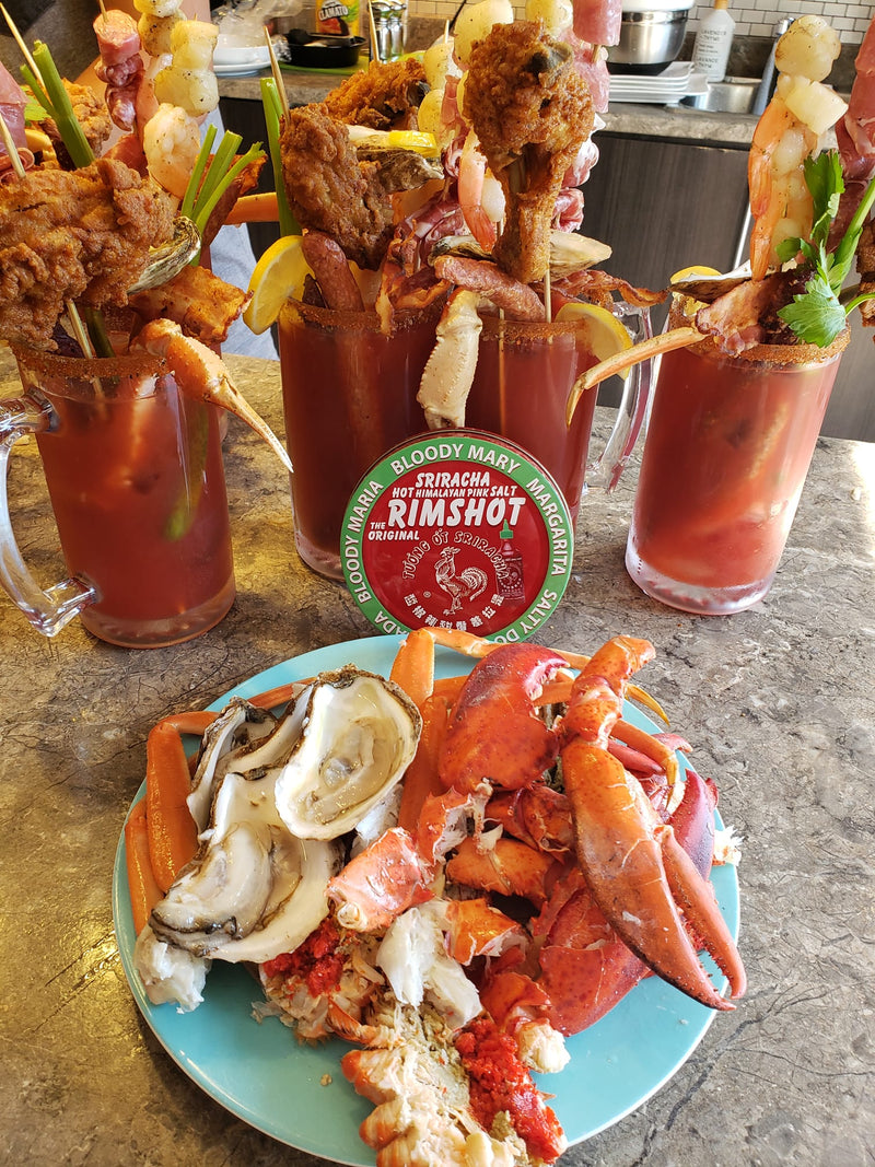 Sriracha Hot Himalayan Pink Salt Rimshot