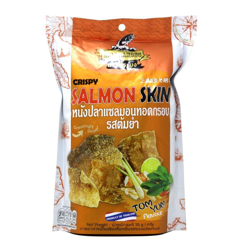 Nai Pramong Crispy Salmon Skin Tom Yum Flavor