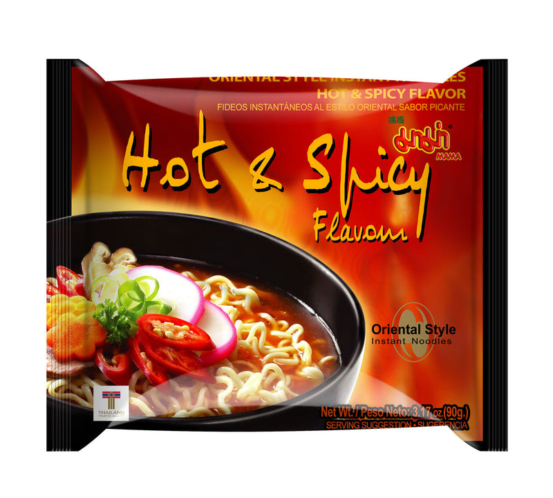 Mama Oriental Style Instant Noodles Hot & Spicy Flavor