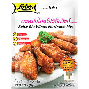 Lobo Spicy Big Wings Marinade Mix
