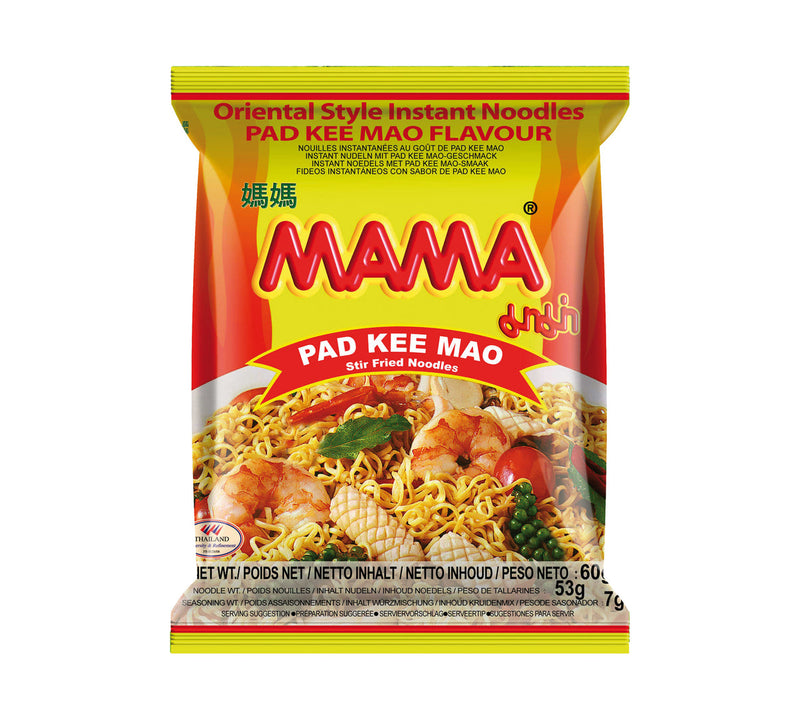 Mama Oriental Style Instant Noodles Pad Kee Mao Flavour