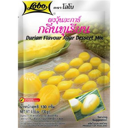 Lobo Durian Flavor Agar Dessert Mix